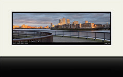 Sunset, Canary Wharf, London