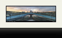 Sunset, St Paul�s Cathedral, London