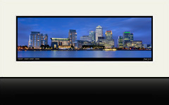 Twilight, Canary Wharf, London