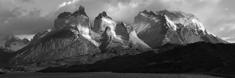 "RESPLENDENCE"  TORRES DEL PAINE, CHILE
